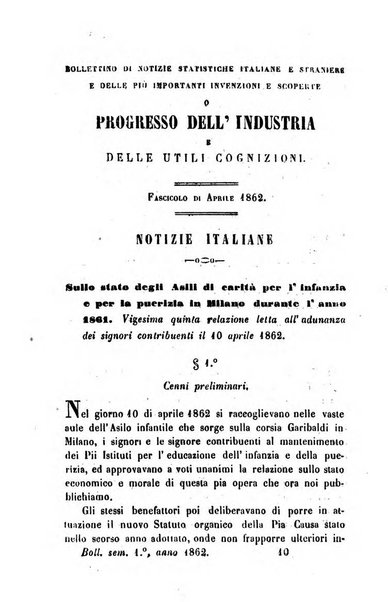 Bollettino di notizie statistiche ed economiche d'invenzioni e scoperte