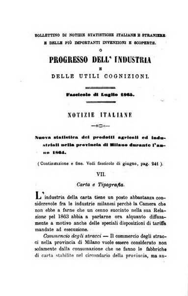 Bollettino di notizie statistiche ed economiche d'invenzioni e scoperte