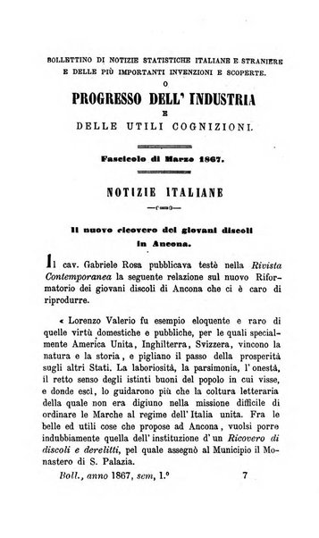 Bollettino di notizie statistiche ed economiche d'invenzioni e scoperte