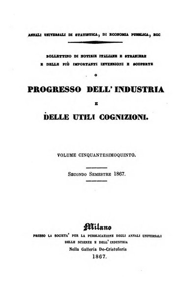 Bollettino di notizie statistiche ed economiche d'invenzioni e scoperte