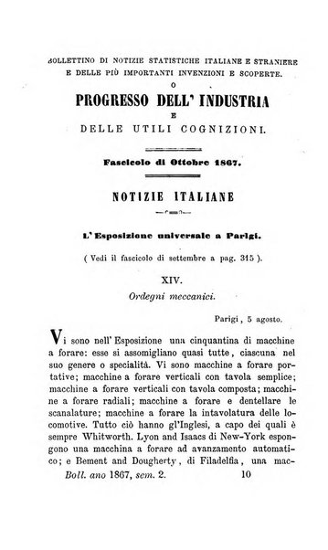 Bollettino di notizie statistiche ed economiche d'invenzioni e scoperte