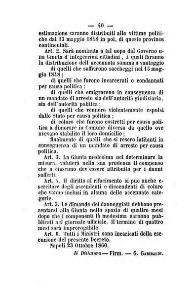 Giornale del governo della provincia di Basilicata