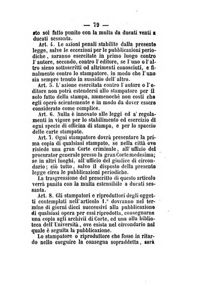 Giornale del governo della provincia di Basilicata