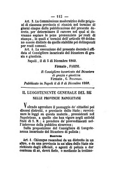 Giornale del governo della provincia di Basilicata