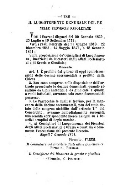 Giornale del governo della provincia di Basilicata