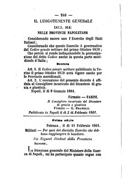 Giornale del governo della provincia di Basilicata