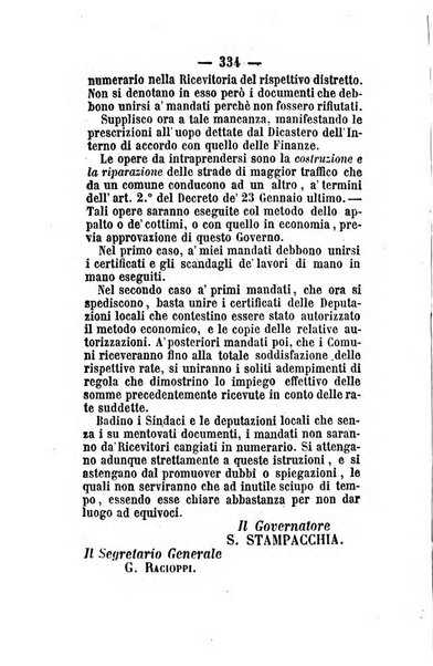 Giornale del governo della provincia di Basilicata