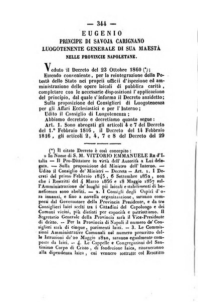 Giornale del governo della provincia di Basilicata