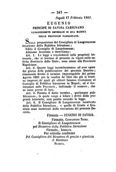 Giornale del governo della provincia di Basilicata