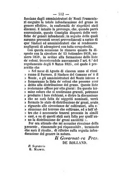 Giornale del governo della provincia di Basilicata