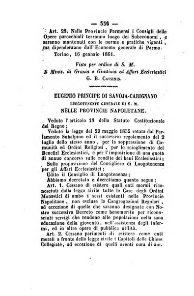 Giornale del governo della provincia di Basilicata