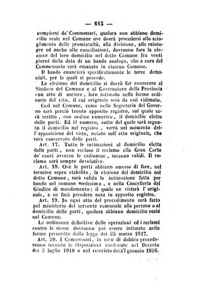 Giornale del governo della provincia di Basilicata