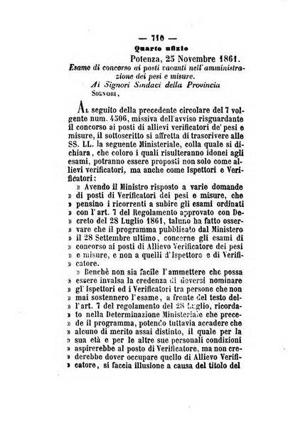 Giornale del governo della provincia di Basilicata