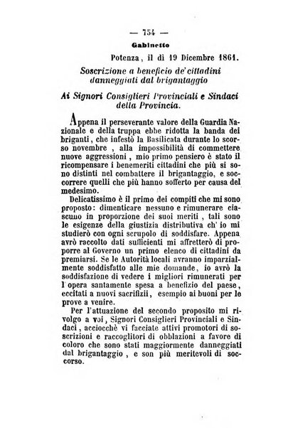 Giornale del governo della provincia di Basilicata