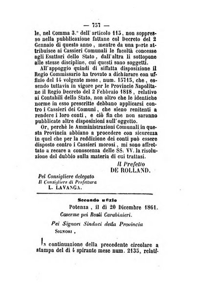 Giornale del governo della provincia di Basilicata