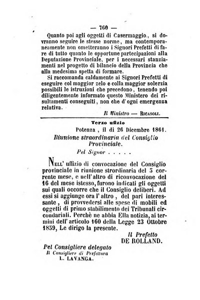 Giornale del governo della provincia di Basilicata