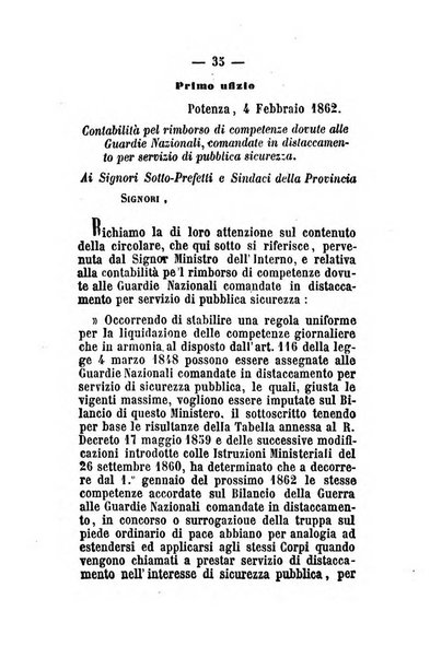 Giornale del governo della provincia di Basilicata