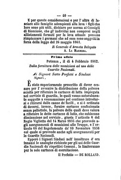 Giornale del governo della provincia di Basilicata