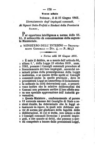 Giornale del governo della provincia di Basilicata