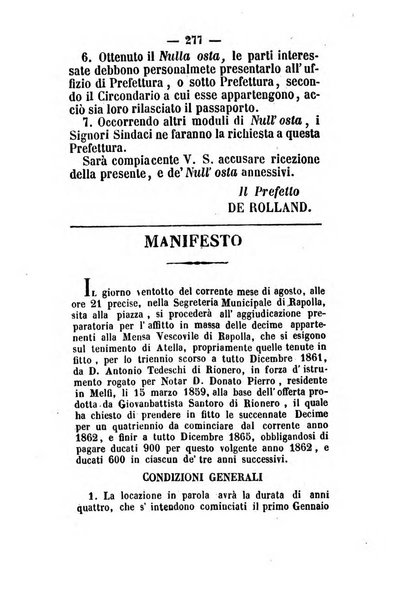 Giornale del governo della provincia di Basilicata