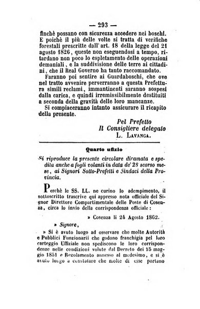 Giornale del governo della provincia di Basilicata