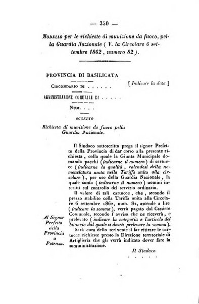 Giornale del governo della provincia di Basilicata