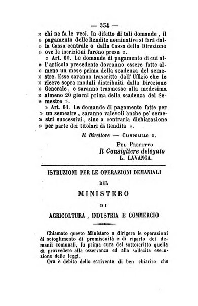 Giornale del governo della provincia di Basilicata