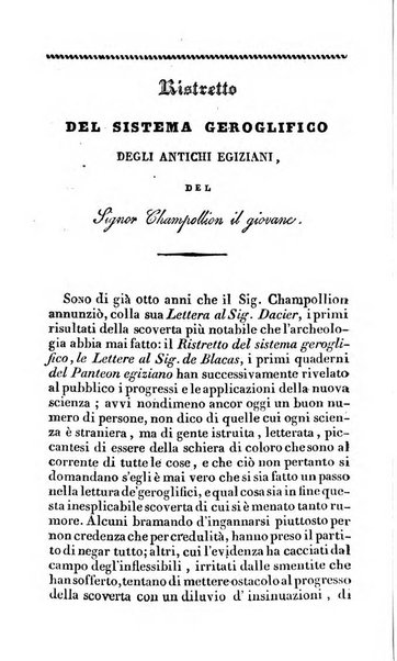 L'indicatore de' progressi della letteratura, delle scienze, delle arti e dell'industria ovvero Rivista de' libri di maggiore importanza che si pubblicano in Italia e de' giornali scientifici e letterari più accreditati di tutte le nazioni