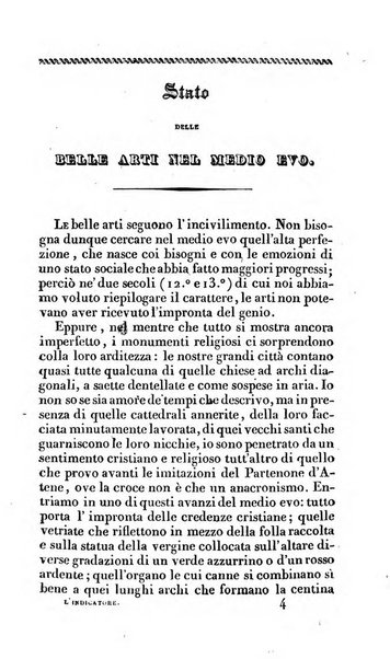 L'indicatore de' progressi della letteratura, delle scienze, delle arti e dell'industria ovvero Rivista de' libri di maggiore importanza che si pubblicano in Italia e de' giornali scientifici e letterari più accreditati di tutte le nazioni