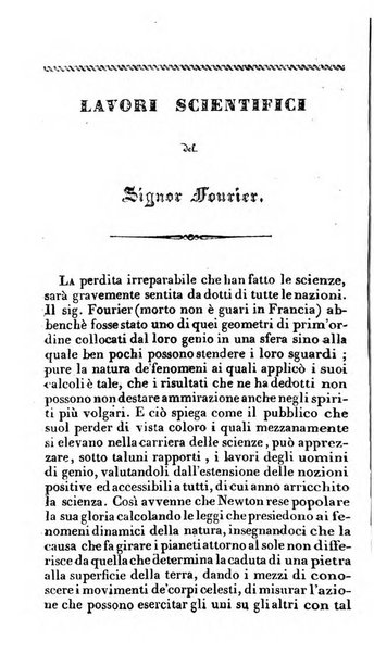 L'indicatore de' progressi della letteratura, delle scienze, delle arti e dell'industria ovvero Rivista de' libri di maggiore importanza che si pubblicano in Italia e de' giornali scientifici e letterari più accreditati di tutte le nazioni