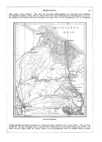 Illustrirter Kalender Jahrbuch der Treignisse, Bestretungen u. Fortsch im Volkerleben u. im. Gebiche..