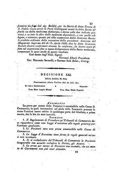 Tesoro del foro toscano