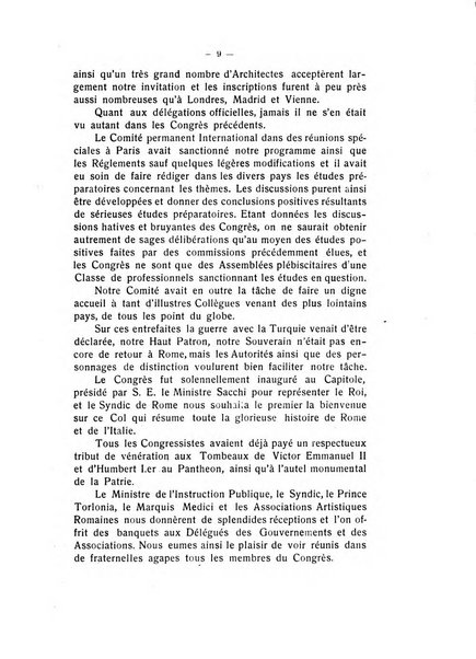 ... Congresso internazionale degli architetti atti ufficiali