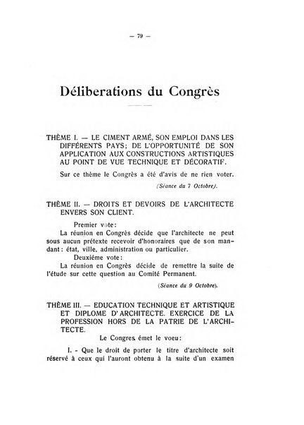 ... Congresso internazionale degli architetti atti ufficiali
