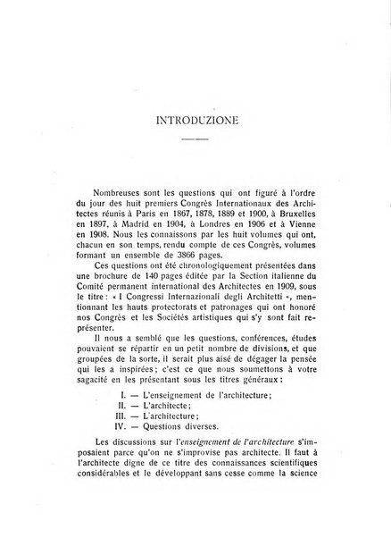 ... Congresso internazionale degli architetti atti ufficiali