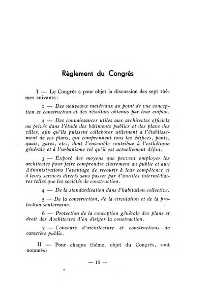 ... Congresso internazionale degli architetti atti ufficiali