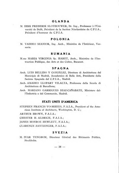 ... Congresso internazionale degli architetti atti ufficiali
