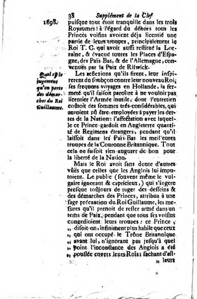 Journal historique sur les matières du tems contenant aussi quelques nouvelles de littérature et autres remarques curieuses