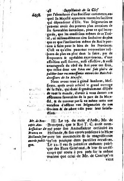 Journal historique sur les matières du tems contenant aussi quelques nouvelles de littérature et autres remarques curieuses