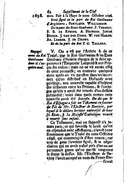 Journal historique sur les matières du tems contenant aussi quelques nouvelles de littérature et autres remarques curieuses