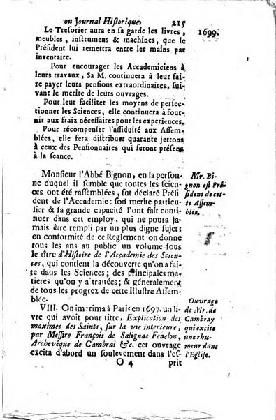 Journal historique sur les matières du tems contenant aussi quelques nouvelles de littérature et autres remarques curieuses