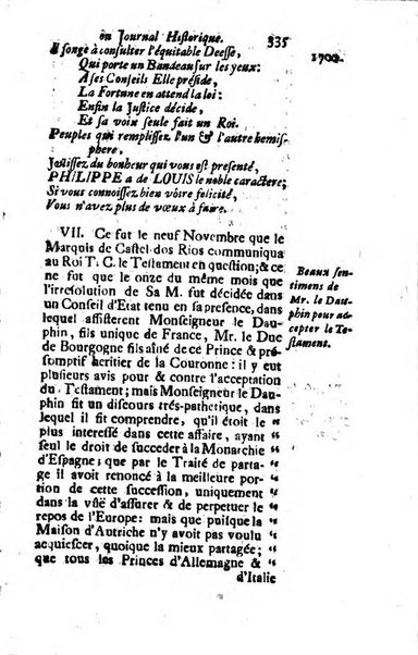 Journal historique sur les matières du tems contenant aussi quelques nouvelles de littérature et autres remarques curieuses