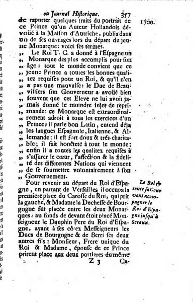 Journal historique sur les matières du tems contenant aussi quelques nouvelles de littérature et autres remarques curieuses