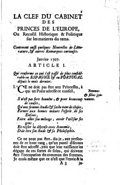 Journal historique sur les matières du tems contenant aussi quelques nouvelles de littérature et autres remarques curieuses