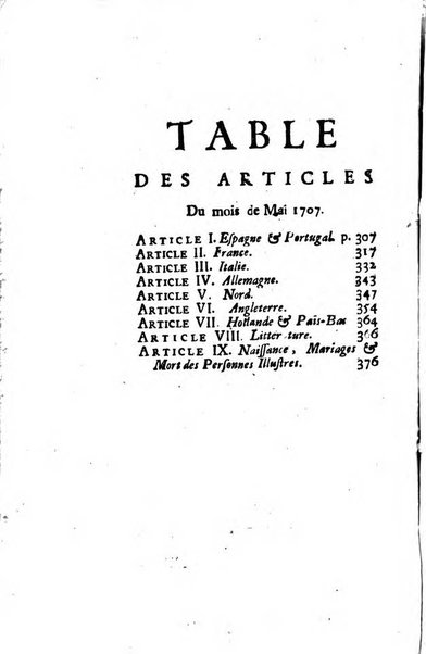 Journal historique sur les matières du tems contenant aussi quelques nouvelles de littérature et autres remarques curieuses