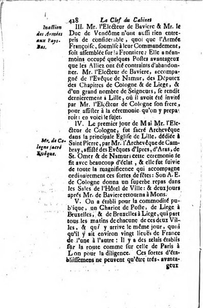 Journal historique sur les matières du tems contenant aussi quelques nouvelles de littérature et autres remarques curieuses