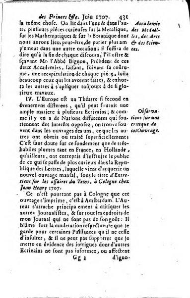 Journal historique sur les matières du tems contenant aussi quelques nouvelles de littérature et autres remarques curieuses