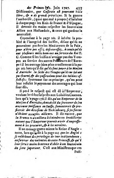 Journal historique sur les matières du tems contenant aussi quelques nouvelles de littérature et autres remarques curieuses