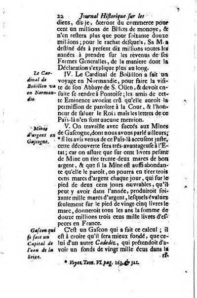 Journal historique sur les matières du tems contenant aussi quelques nouvelles de littérature et autres remarques curieuses