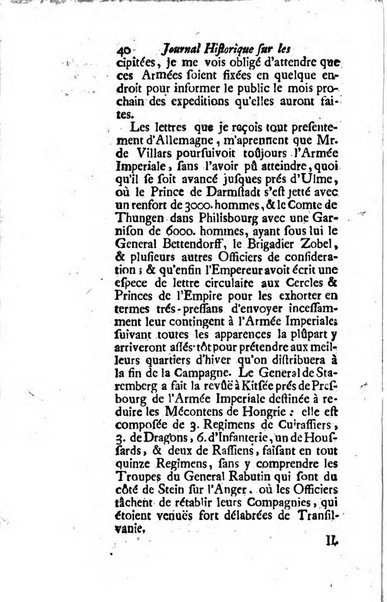 Journal historique sur les matières du tems contenant aussi quelques nouvelles de littérature et autres remarques curieuses